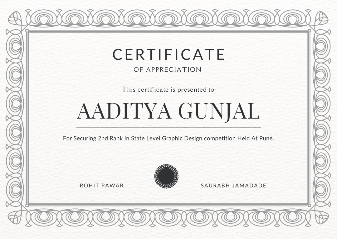 Certificate 2