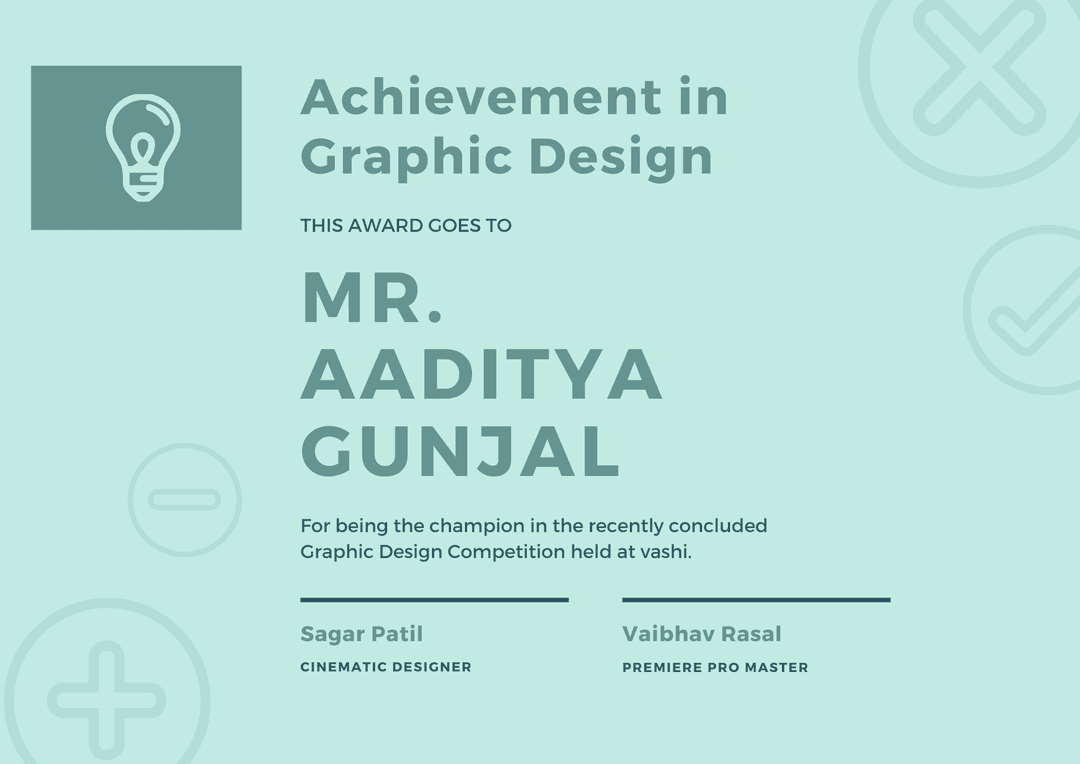 Certificate 3